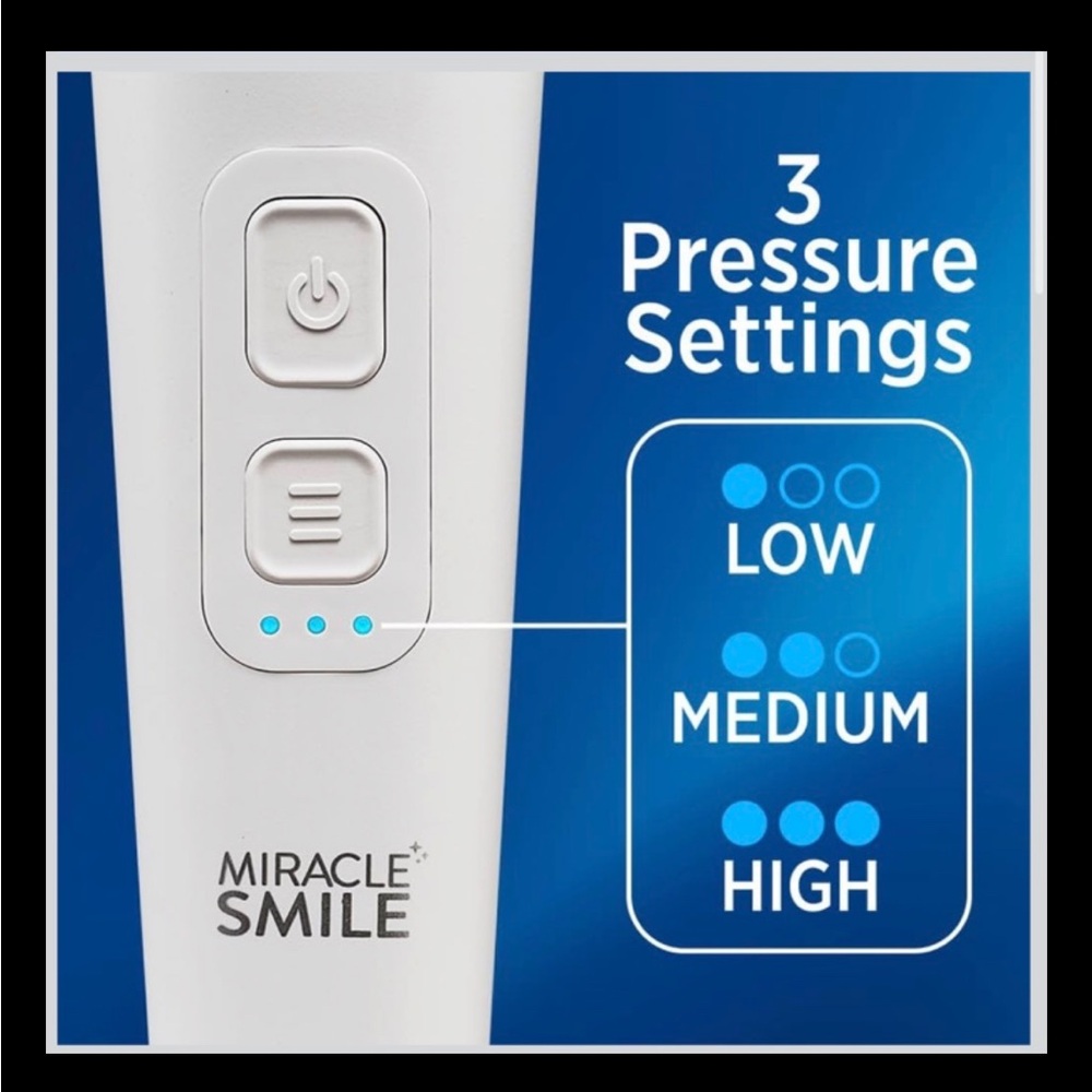 Miracle Smile Magic Flosser Deluxe Pro Cordless/Rechargeable 360 Cleaning. - Picture 6 of 6